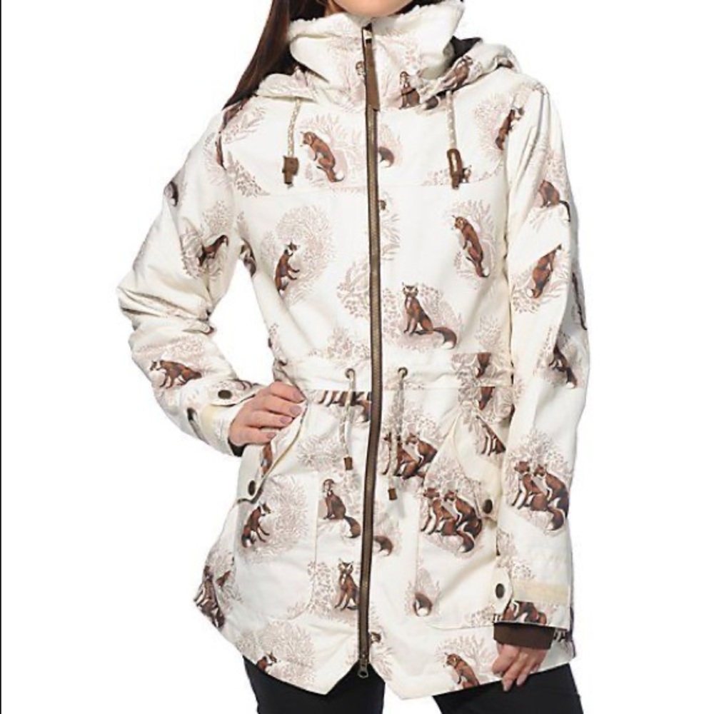 Burton Fox Print Jacket